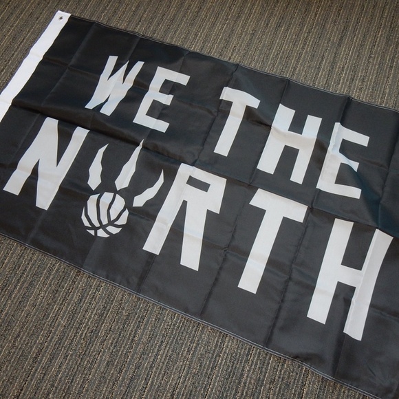 We the North Black - Toronto Raptors Flag - Picture 1 of 9